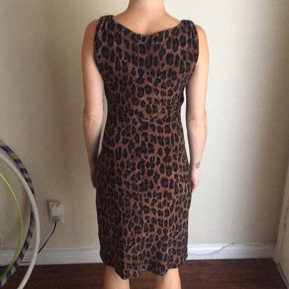 Ralph Lauren NWOT leopard print dress - Picture 2 of 4